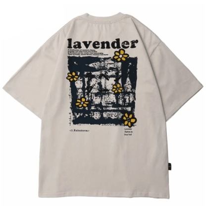 Oversized floral t-shirt