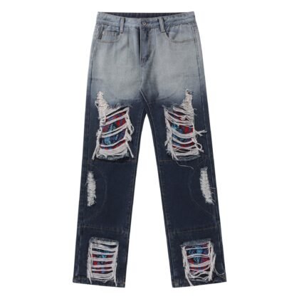 Distressed Shangai Loose Jeans