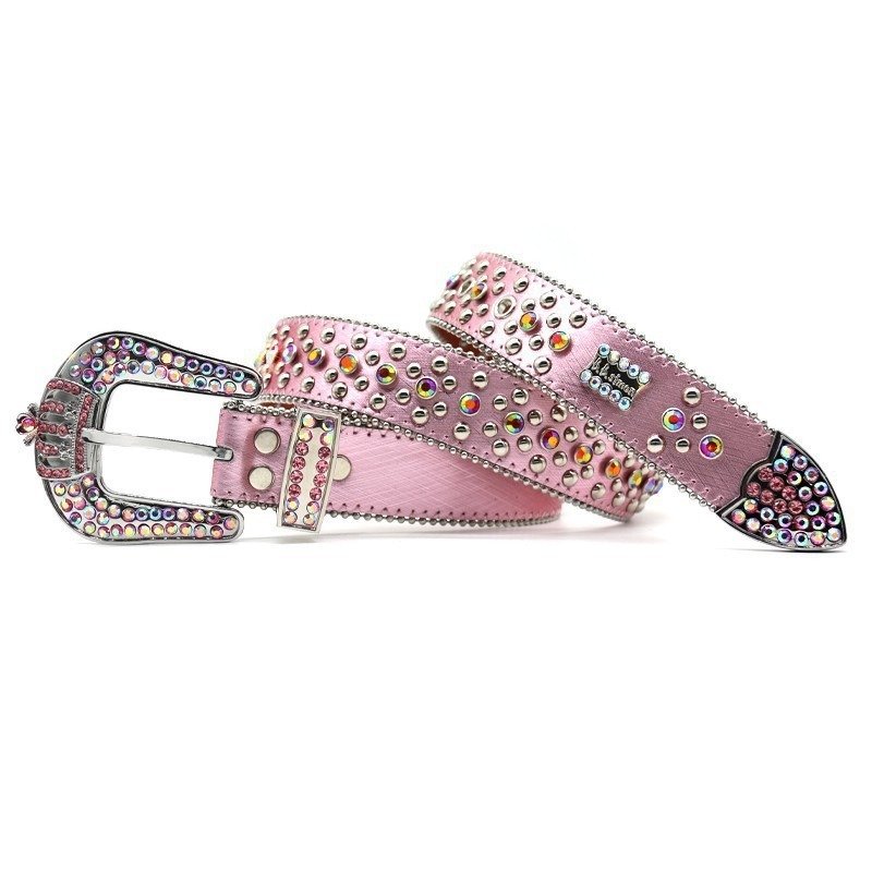 Galaxy Belt with Multicolored Diamond Studs - Image 4