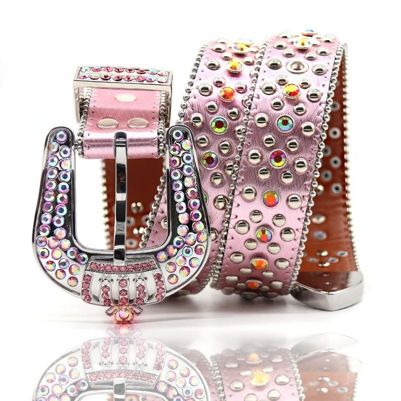Galaxy Belt with Multicolored Diamond Studs - Image 2