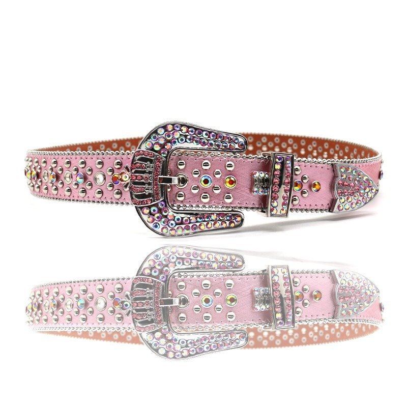 Galaxy Belt with Multicolored Diamond Studs - Image 3
