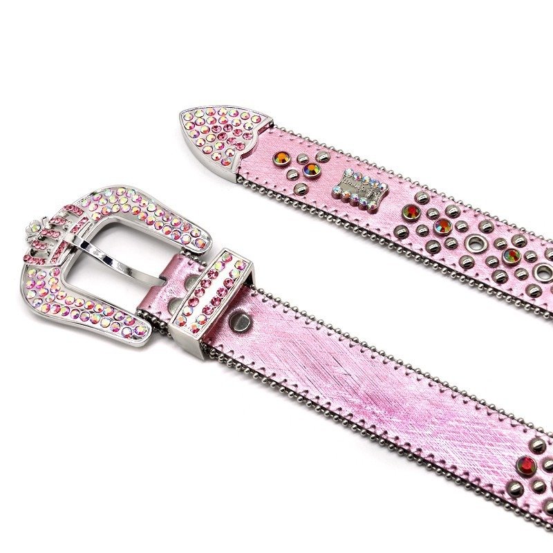 Galaxy Belt with Multicolored Diamond Studs - Image 5