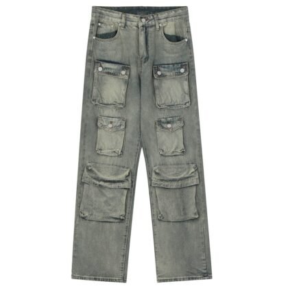 Straight Denim Multipockets