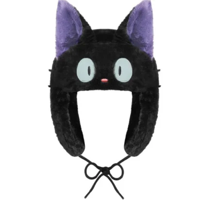 Ushanka Hat Black Cat
