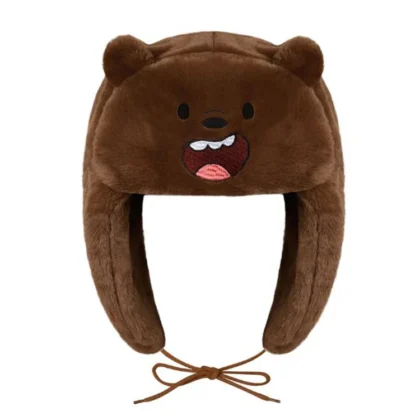 Ushanka Hat Brown Bear