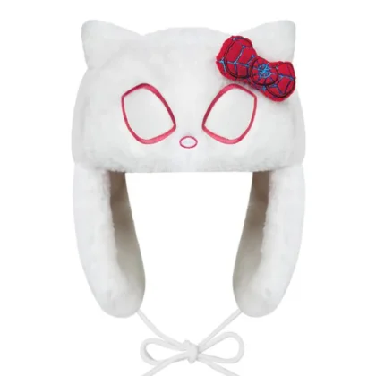 Ushanka Hat White Spiderverse