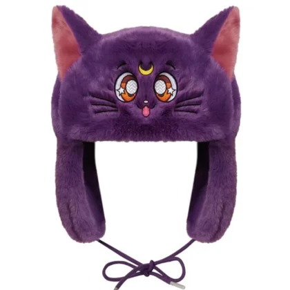 Sailor Moon Ushanka Hat Purple