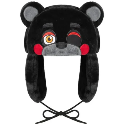 Ushanka Hat FNAF Black