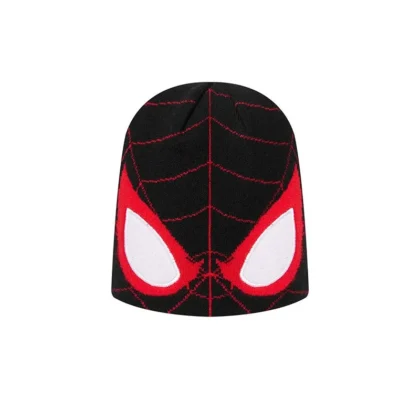 Spider Embroidered Knitted Beanie