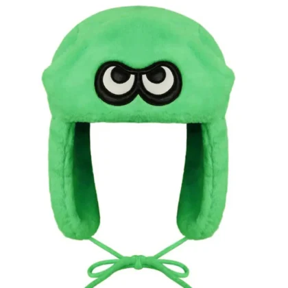 Fluorescent Green Ushanka Hat