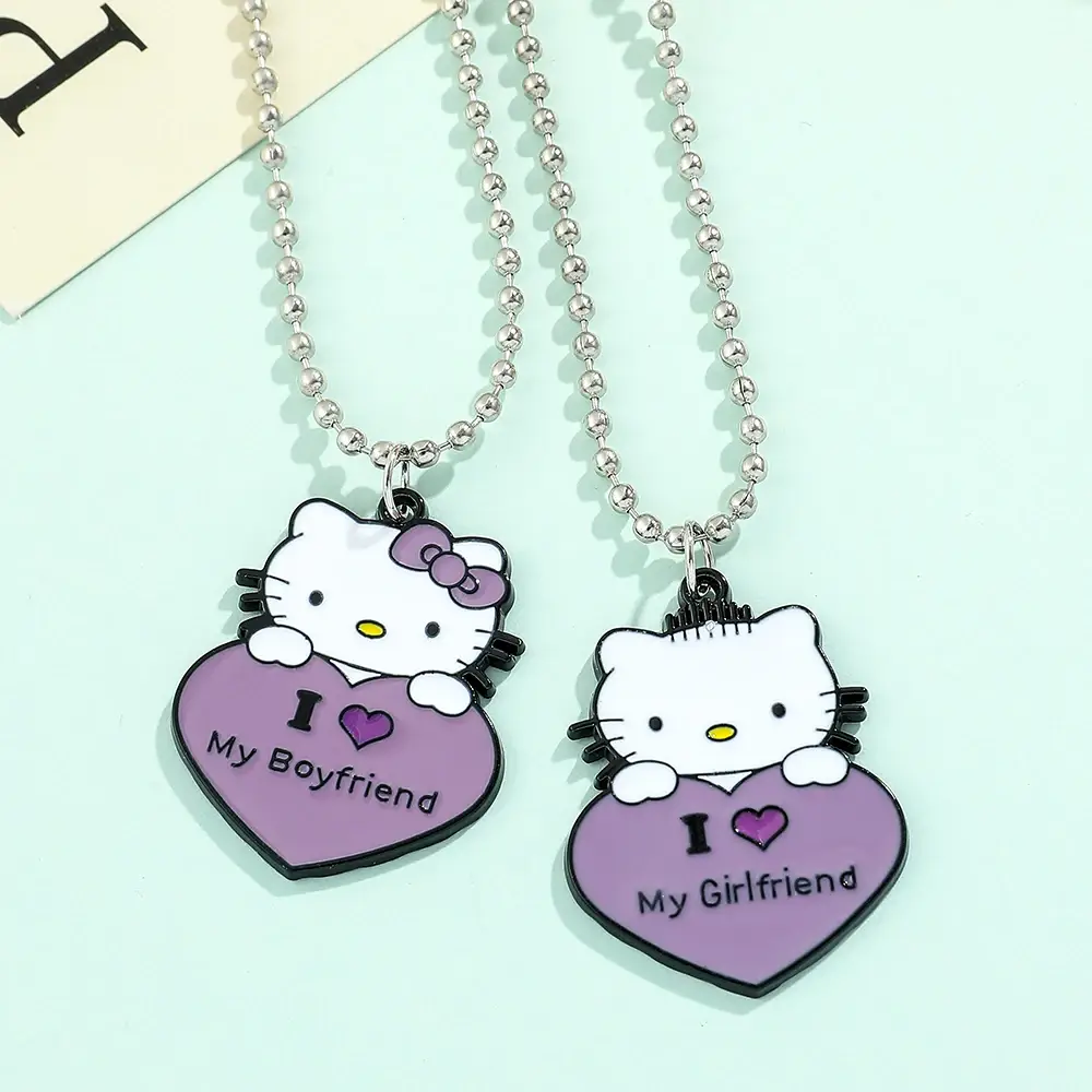 Matching Hello Kitty "Mutual Love" Necklace - Image 3