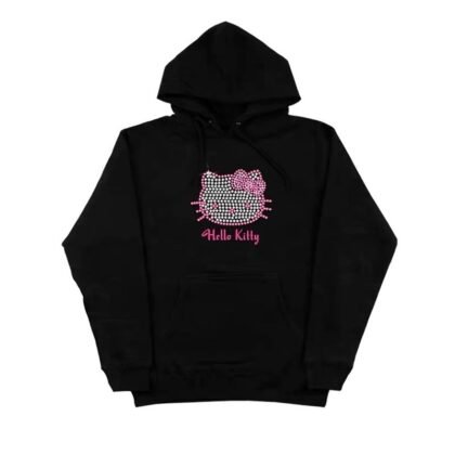 Hello Kitty Diamond Made Shiny Hoodie