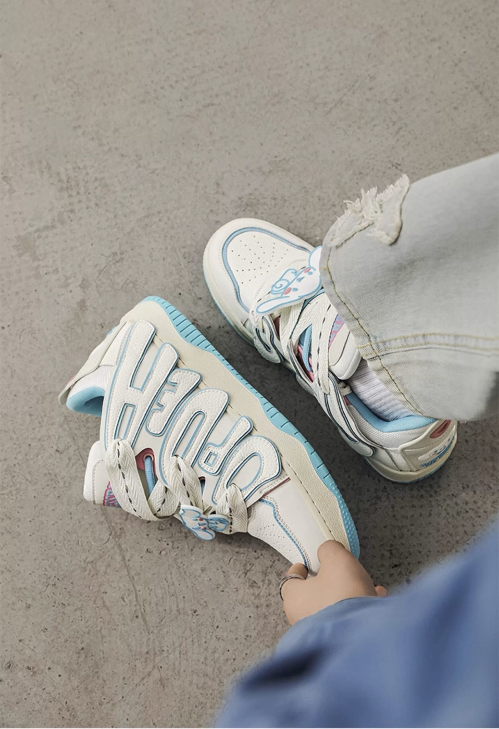 Sanrio "Cinnamoroll" Varsity Sneaker - Image 2