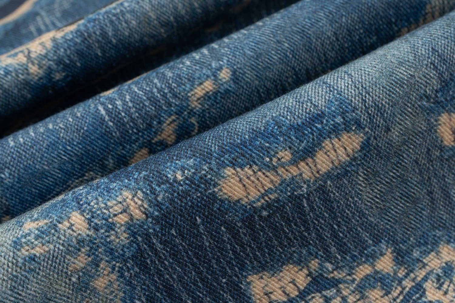 Distressed Vintage Effect Straight Denim Pants - Image 6