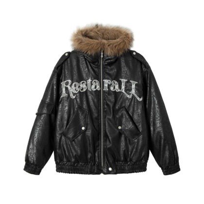 Restarall Fur Lined Hoodie