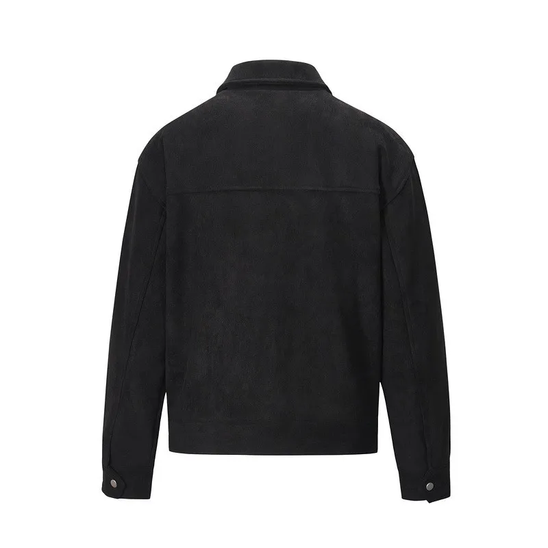 Vintage Multi Pocket Suede Jacket - Image 9