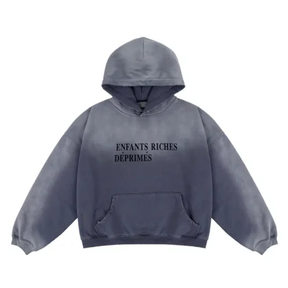 Enfants Gradient Monogrammed Hoodie